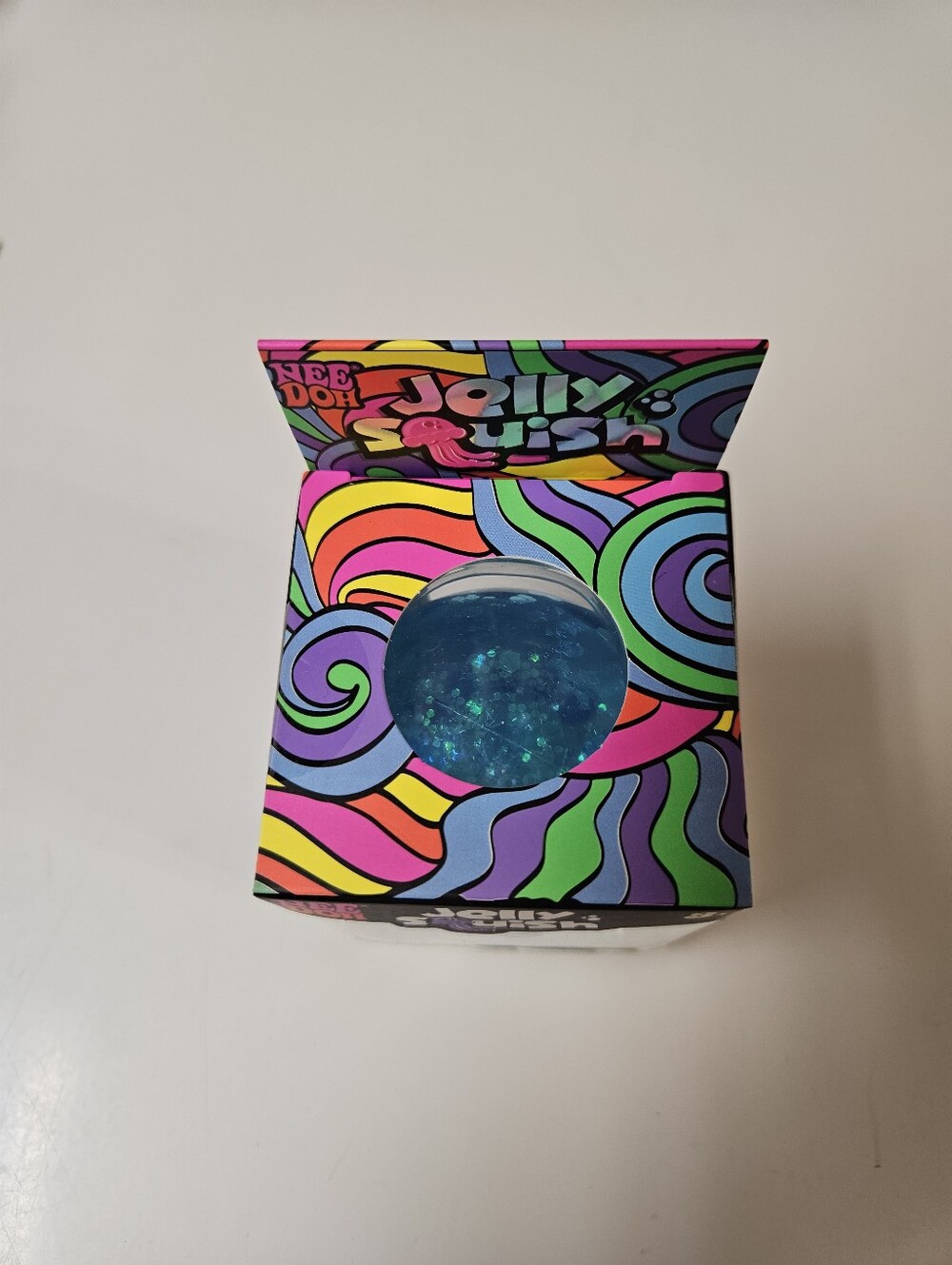 Needoh Jelly Squish Blue Jellyfish Sensory Toy Fidget New Sealed Box Authentic - Picture 11 of 11